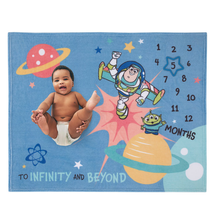 Disney baby month discount blanket